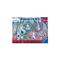 Ravensburger Puzzle 2x12 db - Olaf a kedvenc