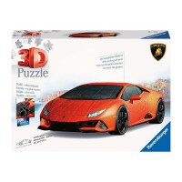 Ravensburger Puzzle 3D 108 db - Lamborghini Huracan narancs