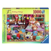 Ravensburger Puzzle 1000 db - Kötögetés cicákkal