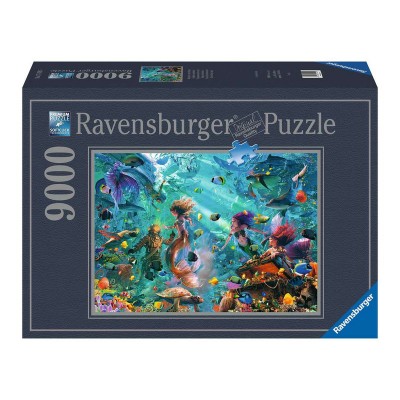 Puzzle 9000 db - Királyság a víz alatt