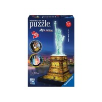 Ravensburger: Szabadság-szobor 108 darabos puzzle fénnyel