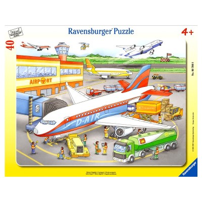 Ravensburger: Repülőtér 40 darabos puzzle