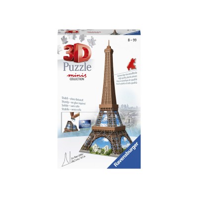 Ravensburger Puzzle 3D 54 db - Mini Eiffel torony