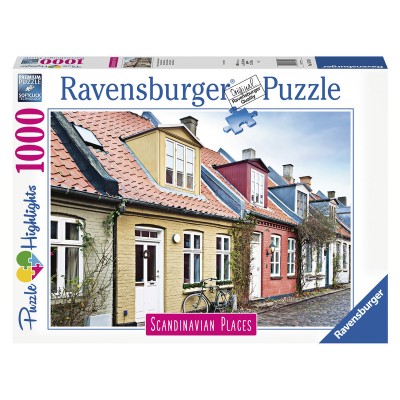 Ravensburger Puzzle 1000 db - Ház Aarhusban