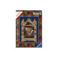 Ravensburger: Puzzle 1000 db - Harry Potter útban a Roxfortba