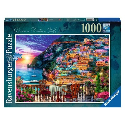 Ravensburger Puzzle 1000 db - Vacsora Positanóban