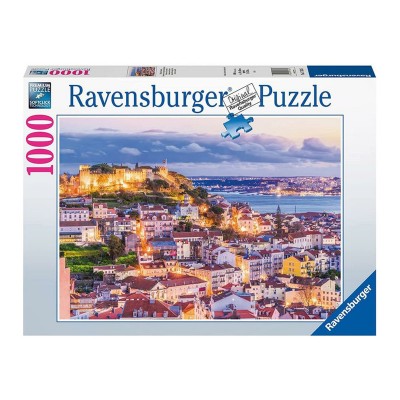 Ravensburger Puzzle 1000 db - Kilátás Lisszabonra