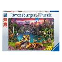 Puzzle 3000 db - Tigrisek a lagúnában