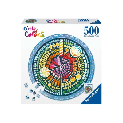 Ravensburger Puzzle kör 500 db - Cukorka