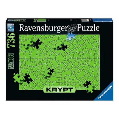 Ravensburger Puzzle 736 db - Krypt Neon zöld