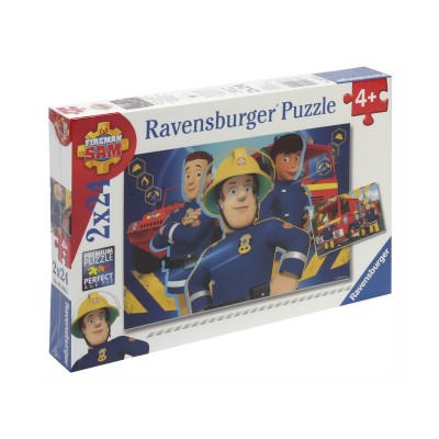 Ravensburger: Sam a tűzoltó 2 x 24 darabos puzzle