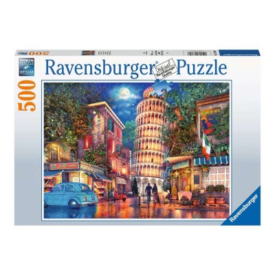 Ravensburger Puzzle 500 db - Esték Pisában