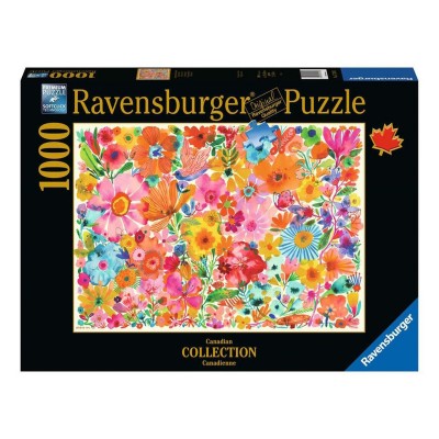 Ravensburger Puzzle 1000 db - Virágzó szépségek