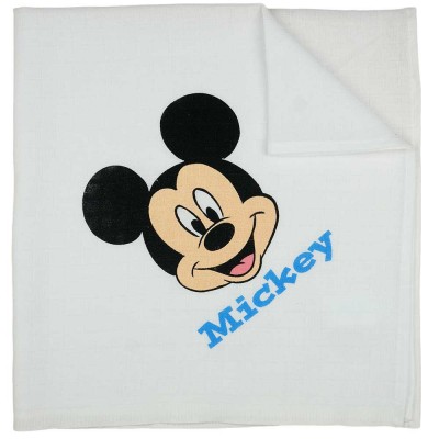 Textil tetra pelenka Mickey egér mintával 70x70cm